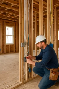 home renovation electrical rough in