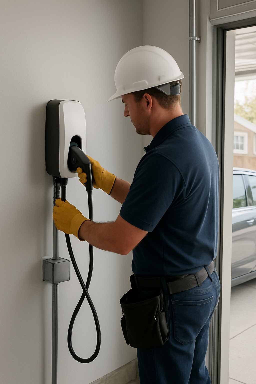 level 2 ev charger home installation